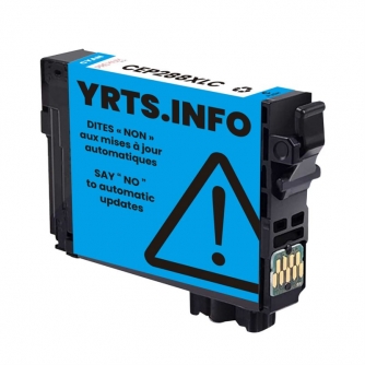 Epson 288XL (T288XL220). Cartouche compatible. Rendement élevé. Cyan. Premium Ink-3