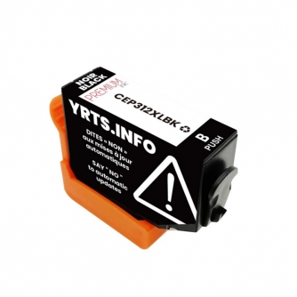 Epson 312XL (T312XL120). Cartouche compatible. Rendement élevé. Noir. Premium Ink-3