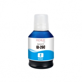 Canon GI-26 (4421C001). Bouteille d'encre compatible. Cyan. Premium Ink-2