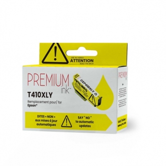 Epson 410XL (T410XL420). Cartouche compatible. Rendement élevé. Jaune. Premium Ink-2