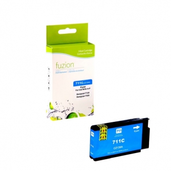 Compatible HP 711 (CZ130A). Cartouche d'encre (29 ml). Cyan. Fuzion-1