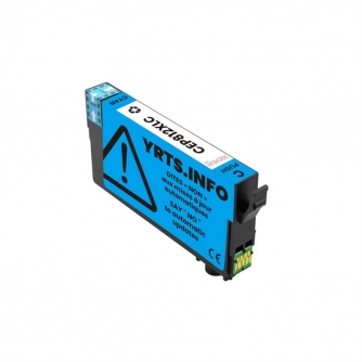 Epson 812XL (T812XL220-S). Cartouche compatible. Rendement élevé. Cyan. Premium Ink-3