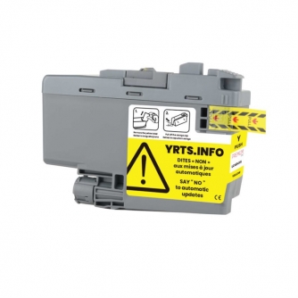 Brother LC404Y. Cartouche compatible. Jaune. Premium Ink-3