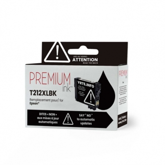 Epson 212XL (T212XL120-S). Cartouche compatible. Rendement élevé. Noir. Premium Ink-2