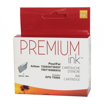 Epson 99 (T099520). Cartouche compatible. Cyan Pâle. Premium Ink-1