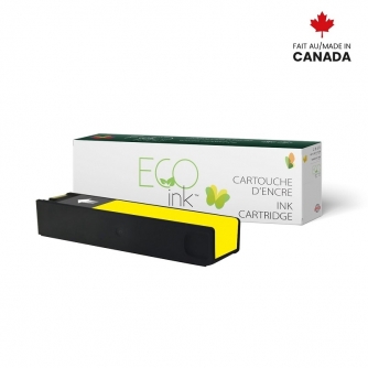 Réusinée HP 972 (L0R92AN). Cartouche d'encre. Jaune. EcoInk-2