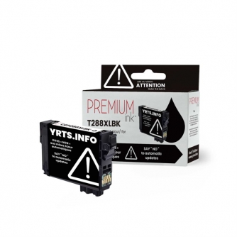 Epson 288XL (T288XL120). Cartouche compatible. Rendement élevé. Noir. Premium Ink-1