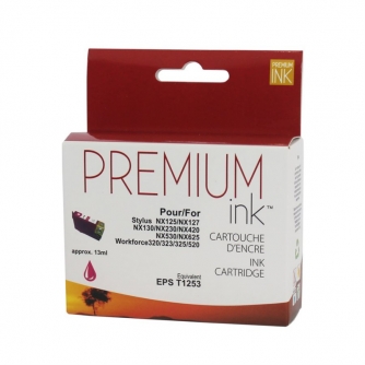 Epson 125 (T125320). Cartouche compatible. Magenta. Premium Ink-1