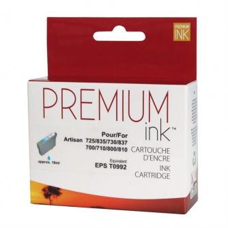 Epson 99 (T099220). Cartouche compatible. Cyan. Premium Ink-1