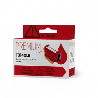 Epson 314XL (T314XL820). Cartouche compatible. Rendement élevé. Rouge. Premium Ink-2