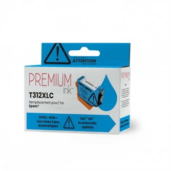 Epson 312XL (T312XL220). Cartouche compatible. Rendement élevé. Cyan. Premium Ink-2