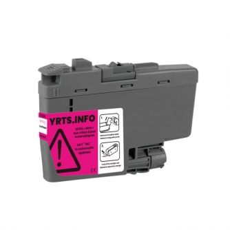 Brother LC401XLM. Cartouche compatible. Rendement élevé. Magenta. Premium Ink-3