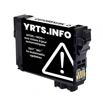 Epson 288XL (T288XL120). Cartouche compatible. Rendement élevé. Noir. Premium Ink-3