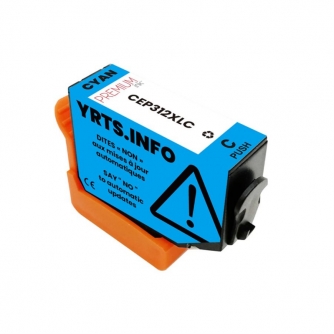 Epson 312XL (T312XL220). Cartouche compatible. Rendement élevé. Cyan. Premium Ink-3