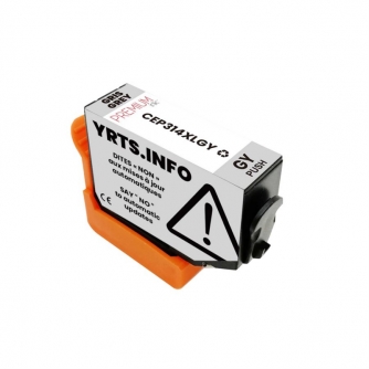 Epson 314XL (T314XL720). Cartouche compatible. Rendement élevé Gris. Premium Ink-3