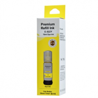 Epson 522 (T522420-S). Cartouche compatible. Jaune. Premium Ink-1