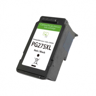 Canon PG-275XL (4981C001). Cartouche réusinée. Rendement élevé. Noir. EcoInk-2
