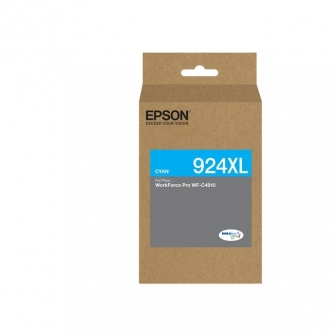 Epson T924XL (T924XL220). Cartouche d'encre originale DURABrite Ultra. Rendement élevé cyan-1