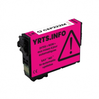 Epson 222 (T222320-S). Cartouche compatible. Magenta. Premium Ink-3