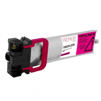 Epson 902XL (T902XL320). Cartouche compatible. Rendement élevé. Magenta. Premium Ink-3