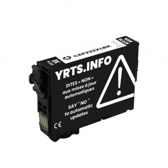 Epson 222XL (T222XL120). Cartouche compatible. Rendement élevé. Noir. Premium Ink-3