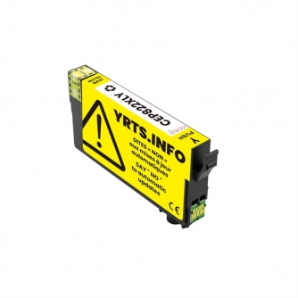 Epson 822XL (T822XL420-S). Cartouche compatible. Rendement élevé. Jaune. Premium Ink-3