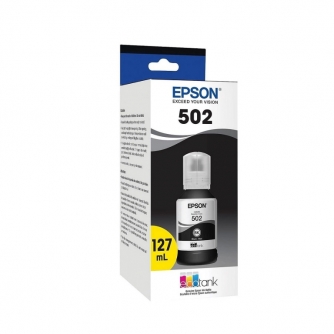 Epson 502 (T502120-S). Bouteille d'encre original. Noir-1