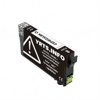 Epson 812XL (T812XL120-S). Cartouche compatible. Rendement élevé. Noir. Premium Ink-3