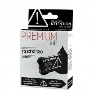 Epson 232XL (T232XL120). Cartouche compatible. Rendement élevé. Noir. Premium Ink-2