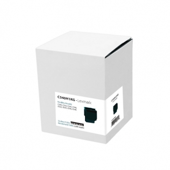 Lexmark C540H1KG. Cartouche de toner compatible. Rendement élevé. Noir. Premium Tone-1