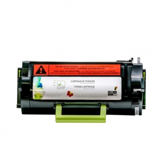 Lexmark B261U00. Cartouche de toner réusinée. Rendement ultra élevé. Noir. Ecotone-2