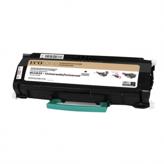Lexmark Universelle (E460X11A / 330-2665). Cartouche de toner réusinée. Noir. Ecotone-3