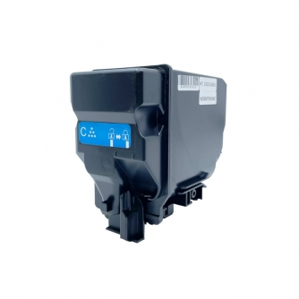 Konica Minolta TNP49C (A95W430). Cartouche de toner compatible. Cyan.-2