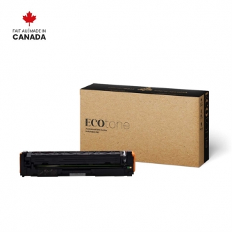 Réusinée HP 201X (CF402X). Cartouche de toner. Rendement élevé. Jaune. Ecotone-1
