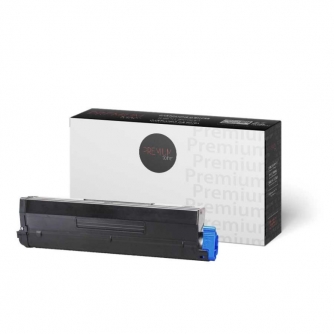 Okidata 43502001. Cartouche de toner compatible. Noir. Premium Tone-1