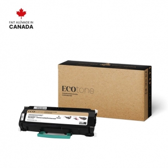 Lexmark Universelle (E460X11A / 330-2665). Cartouche de toner réusinée. Noir. Ecotone-2