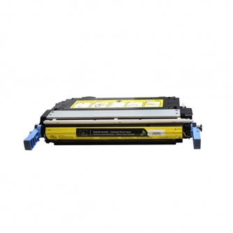 Réusinée HP 642 (CB402A). Cartouche de toner. Jaune. Ecotone-2