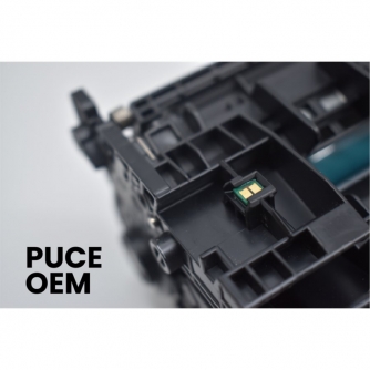 Réusinée HP 89A (CF289A). Cartouche de toner. Noir. (Sans niveau) Ecotone-3