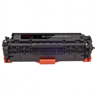Compatible HP Universelle 304A / 305A / 312A / Canon 118. Cartouche de toner. Magenta. Premium Tone-2