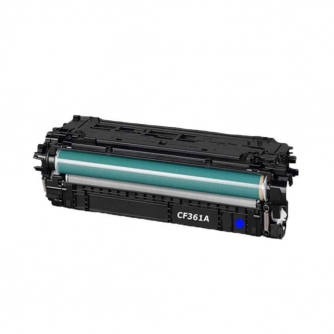 Réusinée HP 508A (CF361A). Cartouche de toner. Cyan. Ecotone-2