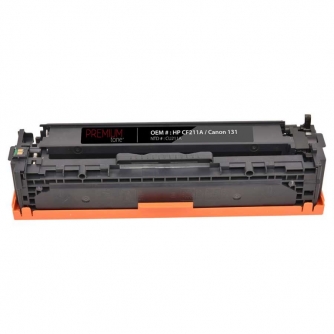 Compatible HP Universelle (131A / Canon 131). Cartouche de toner. Cyan. Premium Tone-2