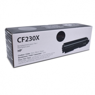 Compatible HP 30X (CF230X). Cartouche de toner. Rendement élevé. Noir. Premium Tone-2