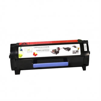 Lexmark 601 (60F1000). Cartouche de toner réusinée. Noir. Ecotone-2