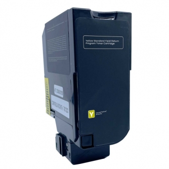 Lexmark 741Y (74C1SY0). Cartouche de toner compatible. Jaune. Premium Tone-2