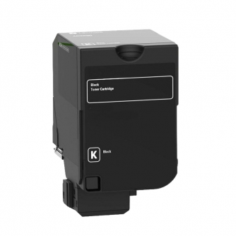 Lexmark 71C10K0. Cartouche de toner réusinée. Noir Ecotone-2
