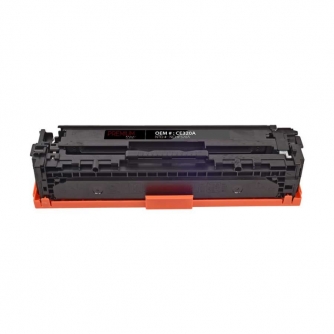 Compatible HP 128A (CE320A). Cartouche de toner. Noir. Premium Tone-2