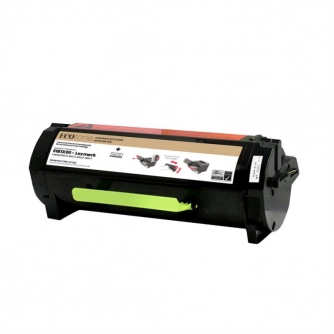 Lexmark 701Y (70C10Y0). Cartouche de toner réusinée. Jaune. Ecotone-2