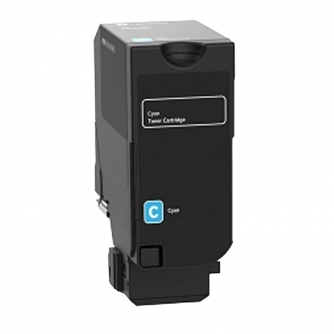Lexmark 71C10C0. Cartouche de toner réusinée. Cyan Ecotone-2