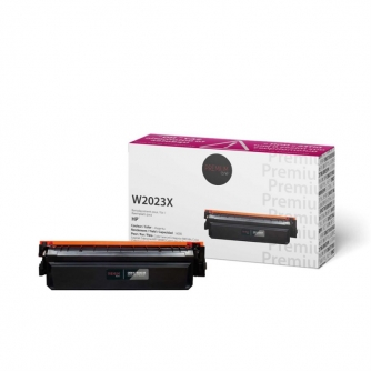 Compatible HP 414X (W2023X). Cartouche de toner. Rendement élevé. Magenta. Premium Tone-1