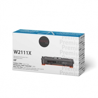 Compatible HP 206X (W2111X). Cartouche de toner. Rendement élevé. Cyan. Premium Tone-2